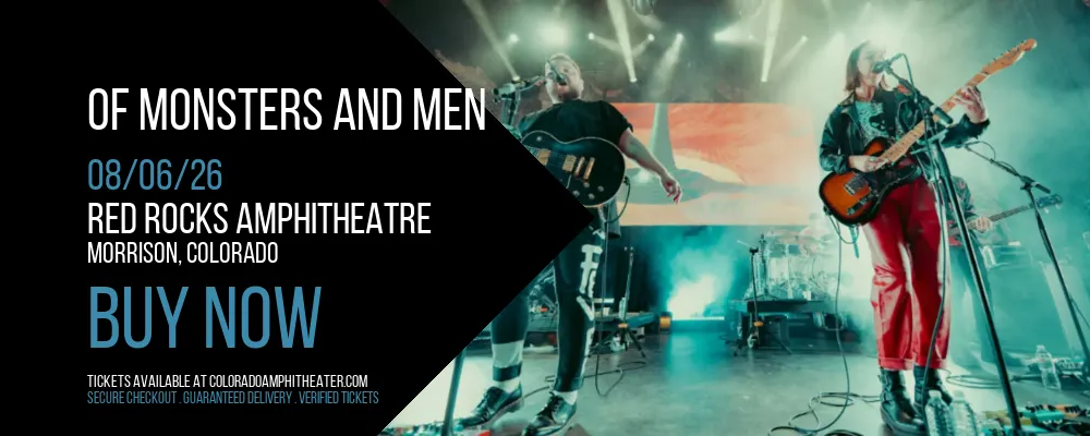 Of Monsters and Men at Red Rocks Amphitheatre
