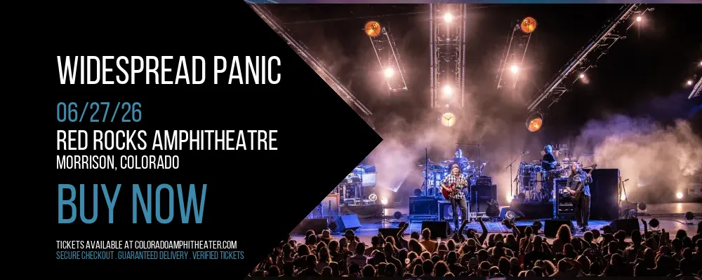 Widespread Panic at Red Rocks Amphitheatre