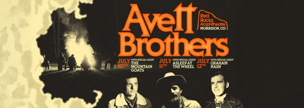 The Avett Brothers at Red Rocks Amphitheatre