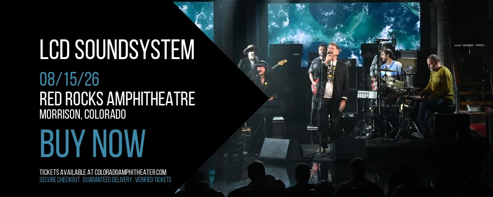 LCD Soundsystem at Red Rocks Amphitheatre