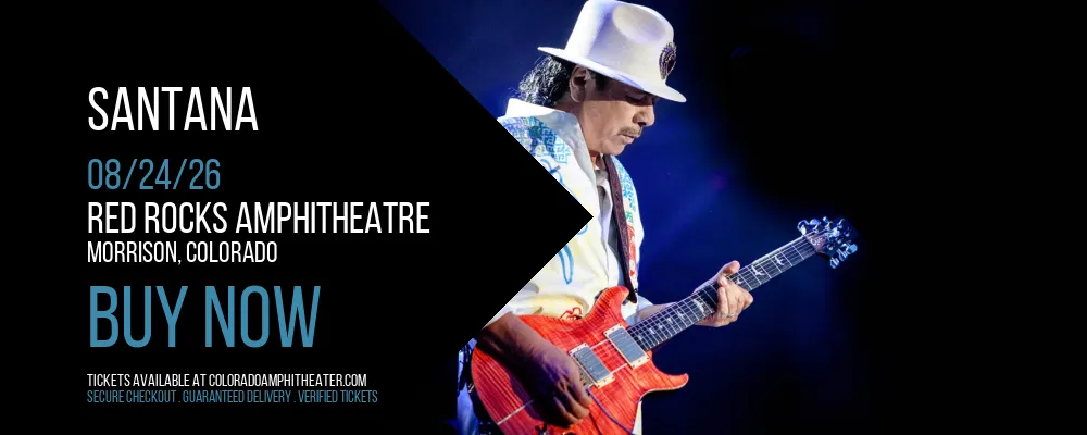 Santana at Red Rocks Amphitheatre
